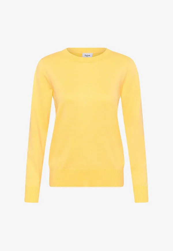 Saint Tropez - Tröja MilaSZ Pullover - Gul