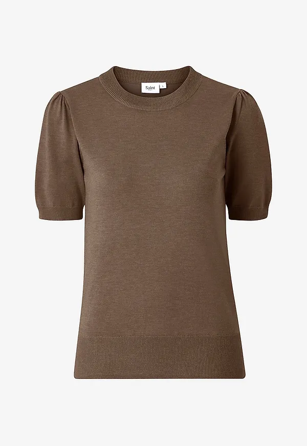 Saint Tropez - Tröja MilaSZ SS Pullover - Brun