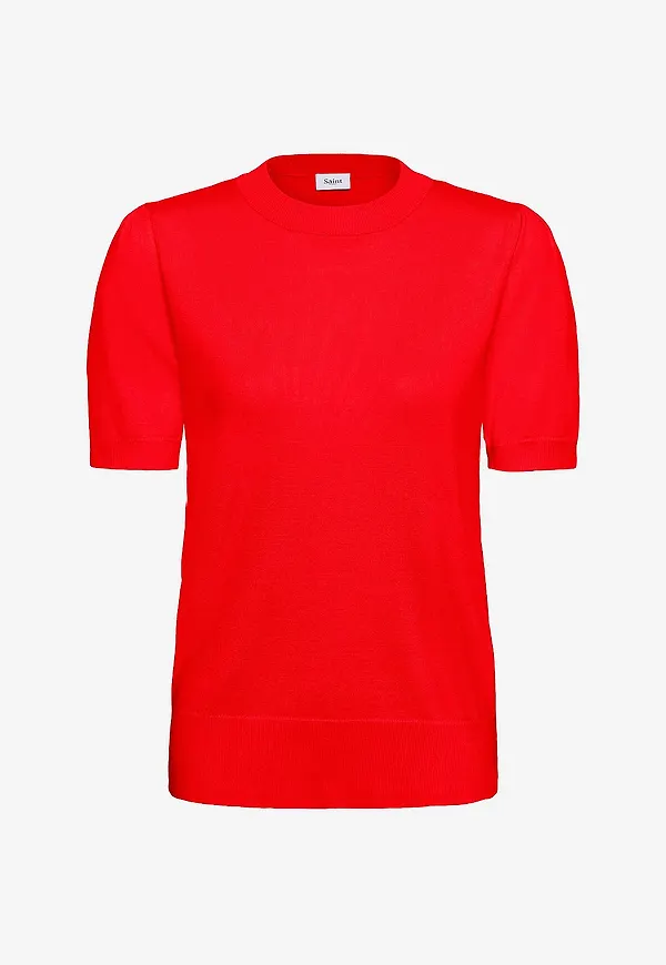 Saint Tropez - Tröja MilaSZ SS Pullover - Röd