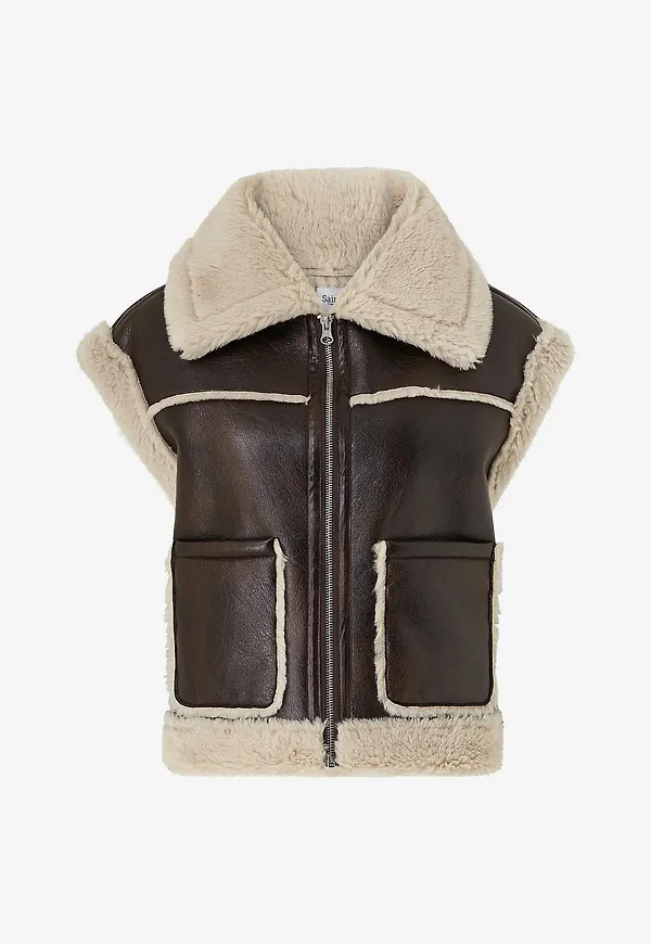 Saint Tropez - Väst IsauraSZ Waistcoat - Brun
