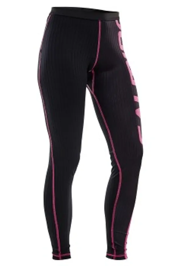 Salming Baselayer Pant Women Svart/Rosa polyester X-Small Dam
