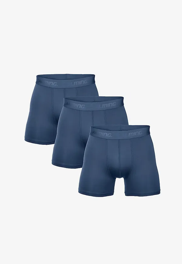 Salming - Boxerkalsonger Performance 3-pack - Blå