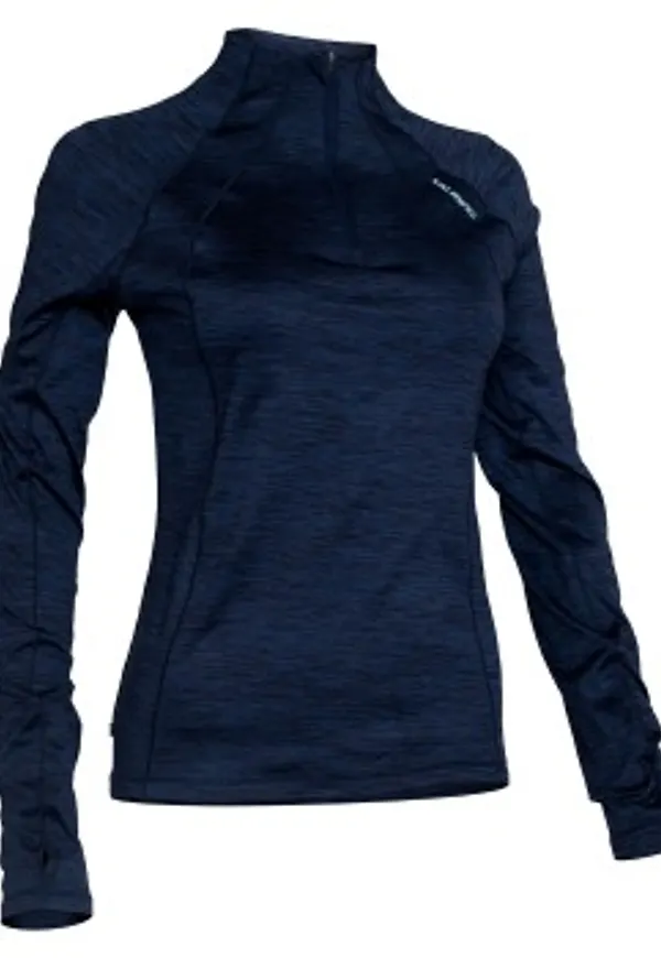 Salming Norrviken Halfzip Women Mörkblå polyester Small Dam
