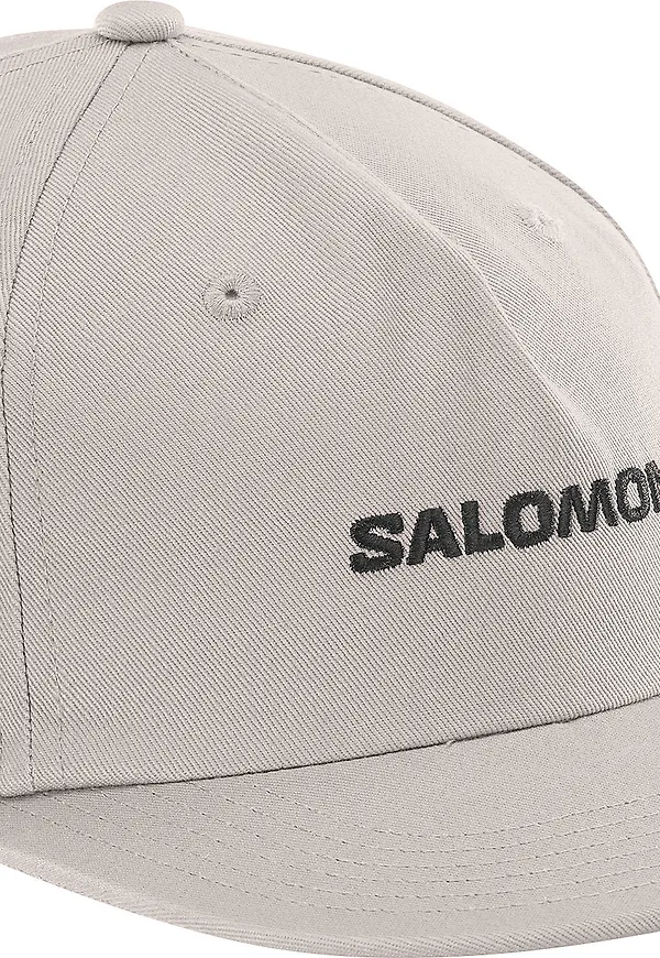 Salomon Logo Flat Cap Etherea