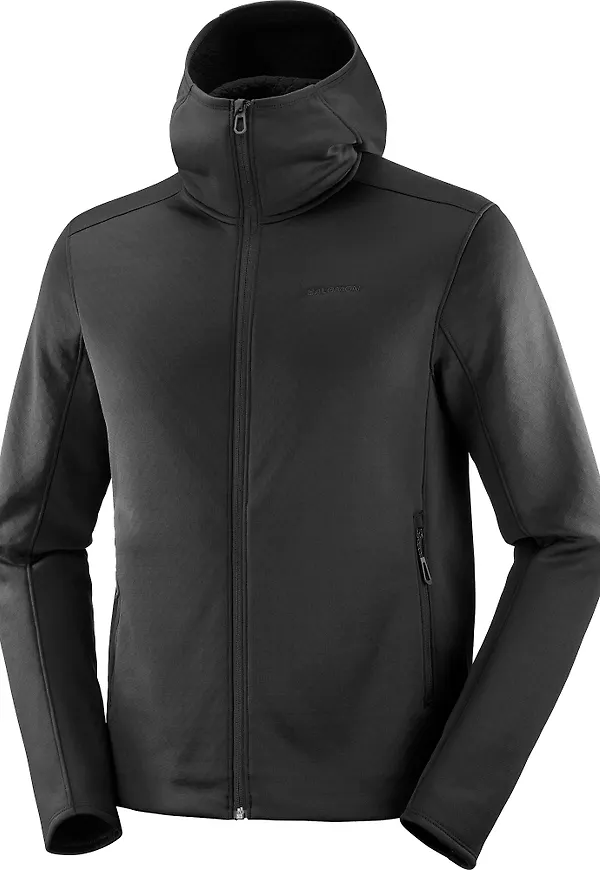 Salomon Men's Sntial Midfleece Deep Black