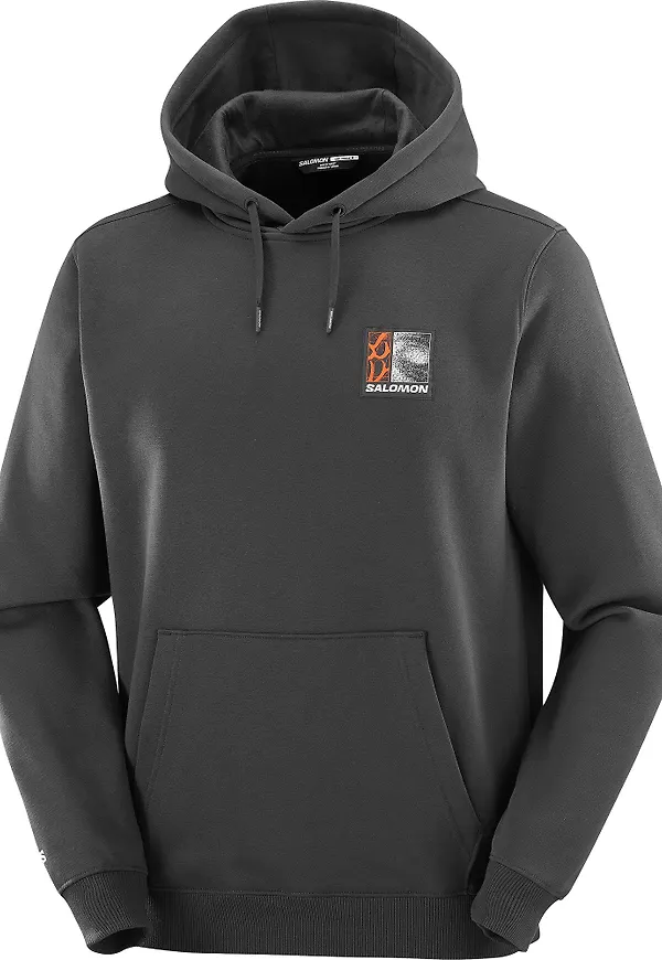 Salomon Unisex Freestyle Hoodie Deep Black