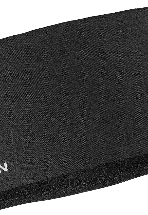 Salomon Unisex Run Tech Headband Deep Black/