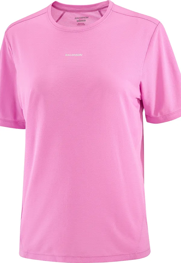 Salomon Women's Shkout Core Short Sleeve Tee Cyclamen