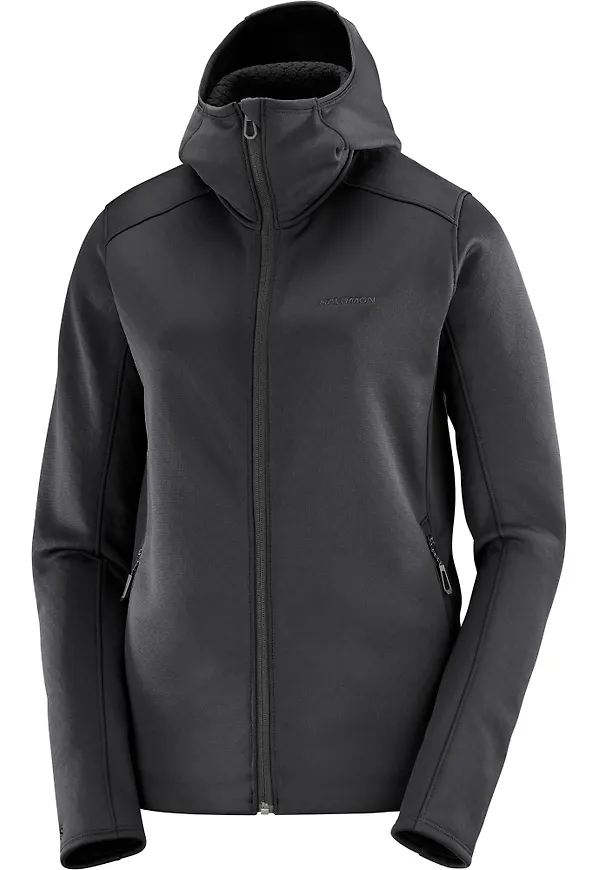 Salomon Women's Sntial Midfleece Deep Black