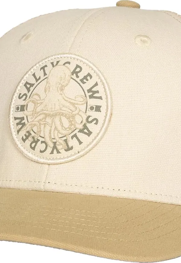 Salty Crew Tentacles Retro Trucker Birch Khaki