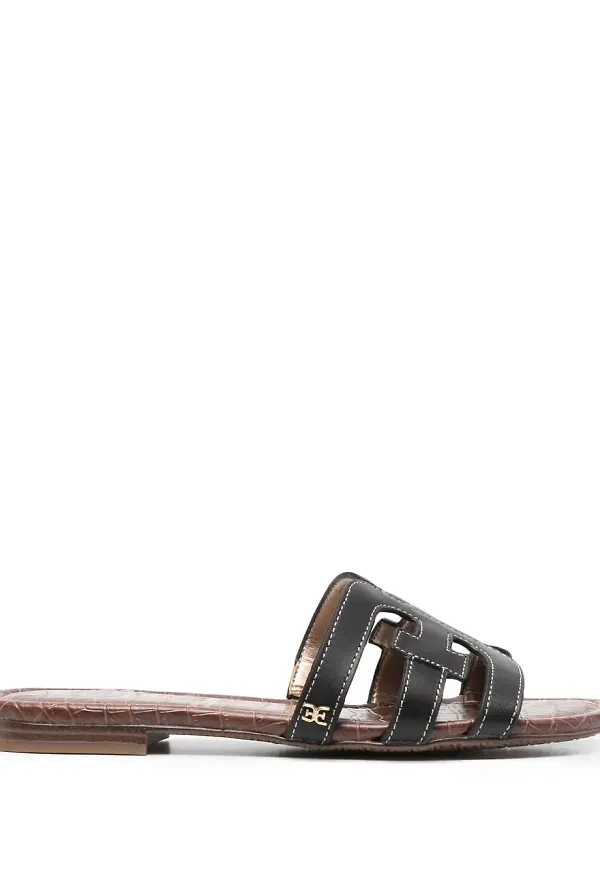 Sam Edelman sandaler med utskuren detalj - Svart