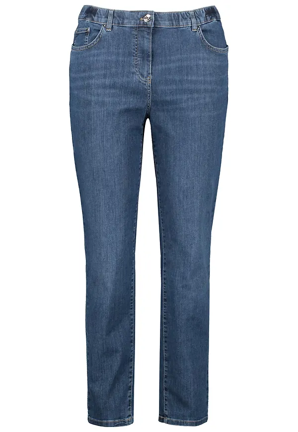 SAMOON Jeans blå denim