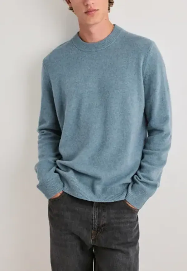 Samsøe Samsøe Isak Knit Sweater 15010 Stickade tröjor Blå