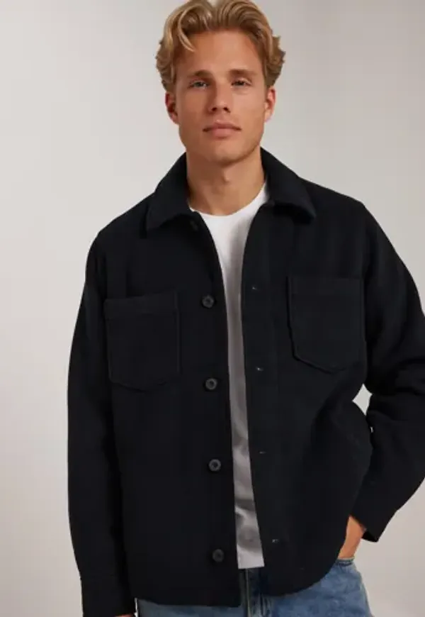 Samsøe Samsøe Pally shirt jacket 14163 Vårjackor Blå