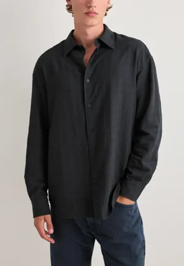 Samsøe Samsøe Saluan X Shirt 16198 Enfärgade skjortor Svart