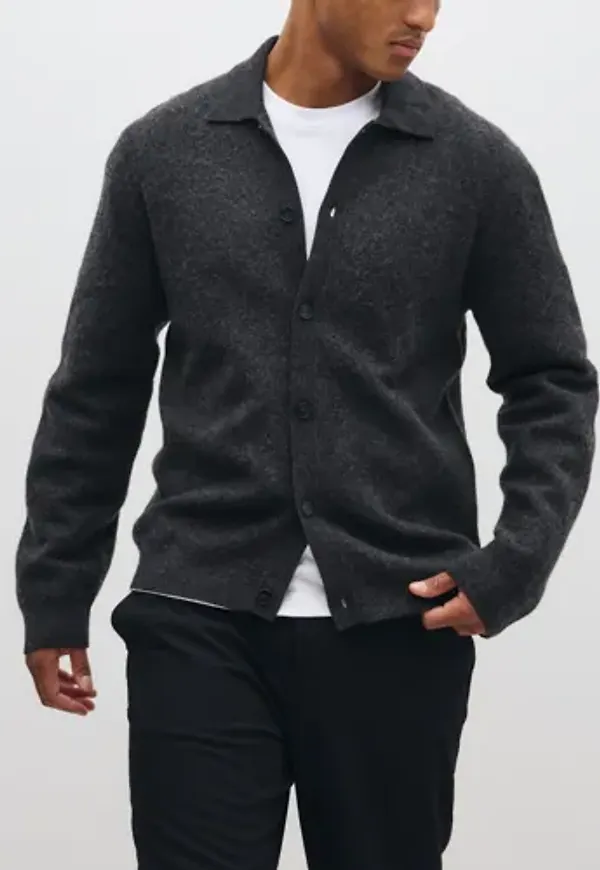 Samsøe Samsøe Sarichard cardigan 15561 Cardigans & Koftor Grå