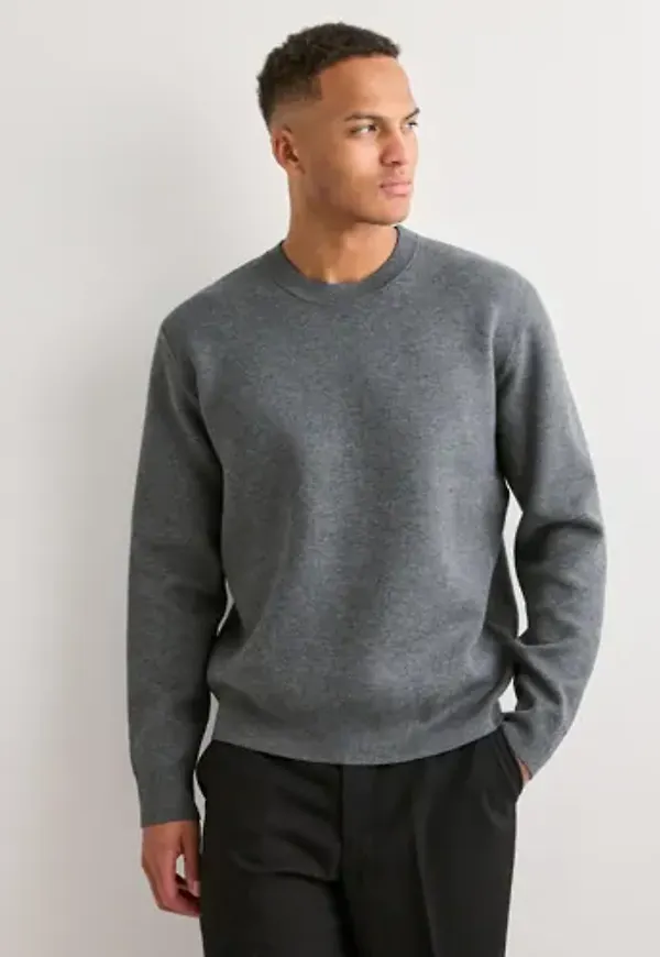 Samsøe Samsøe Sarico Sweater 15825 Sweatshirts Grå