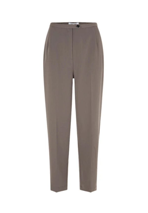 Samsøe Samsøe Slim-fit Trousers Brun, Dam
