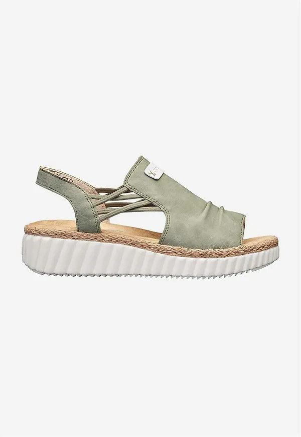 Sandal med resårremmar
