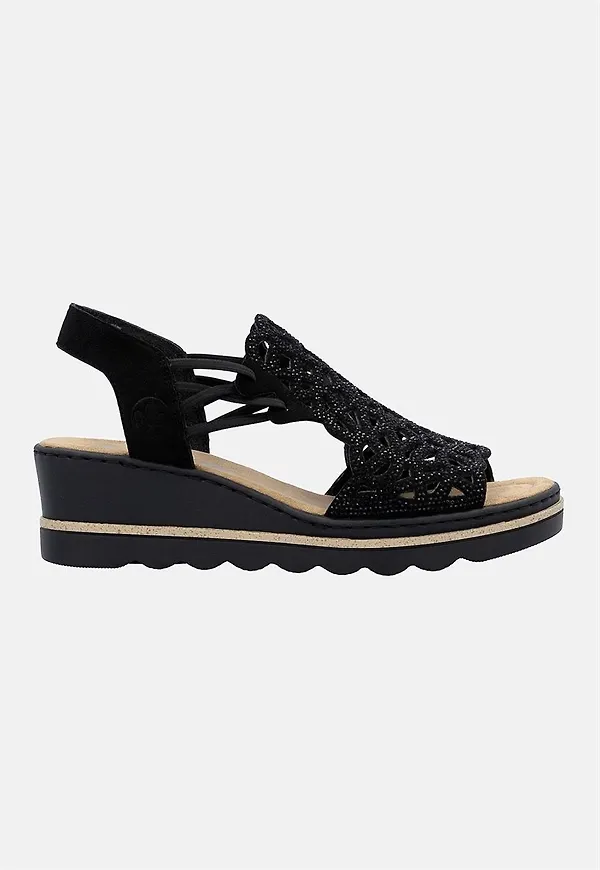 Sandalett med strass