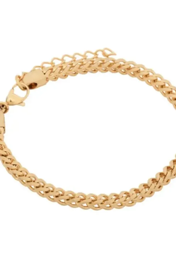 Sander Steel Bracelet Gold