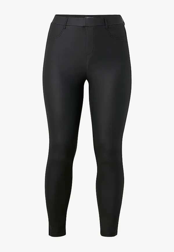 Sandgaard - Byxor Dublin Coated Pants - Svart
