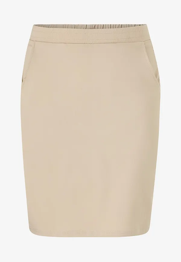 Sandgaard - Kjol Copenhagen Bengaline Skirt - Beige