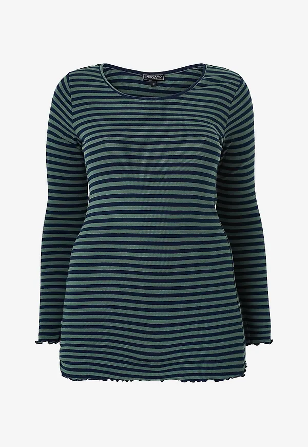 Sandgaard - Topp Rib Top - Grön