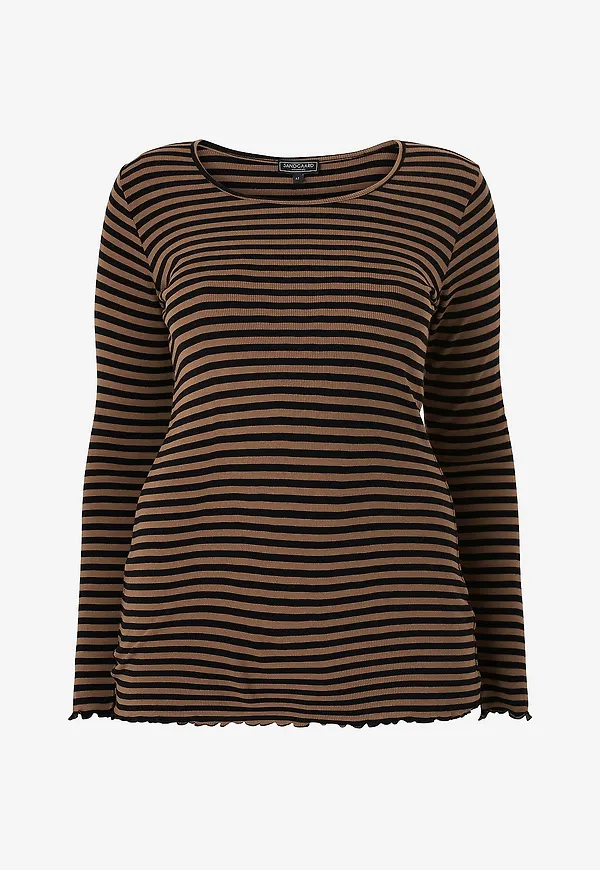 Sandgaard - Topp Rib Top - Svart