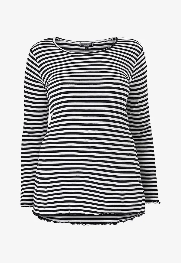 Sandgaard - Topp Rib Top - Svart
