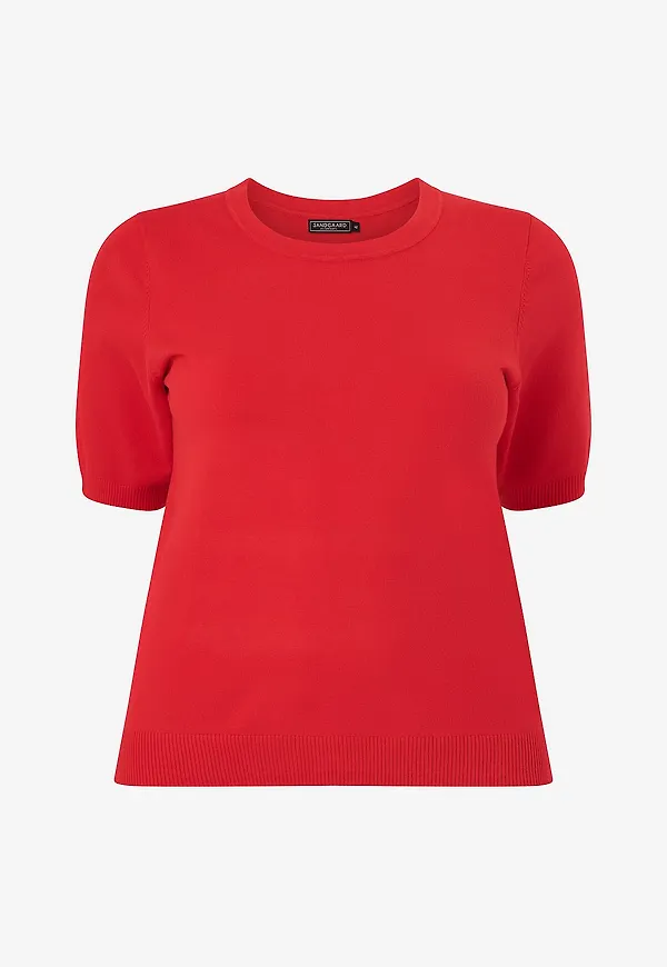 Sandgaard - T-shirt - Röd