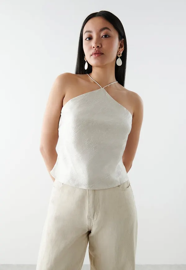 Sandy glitter singlet