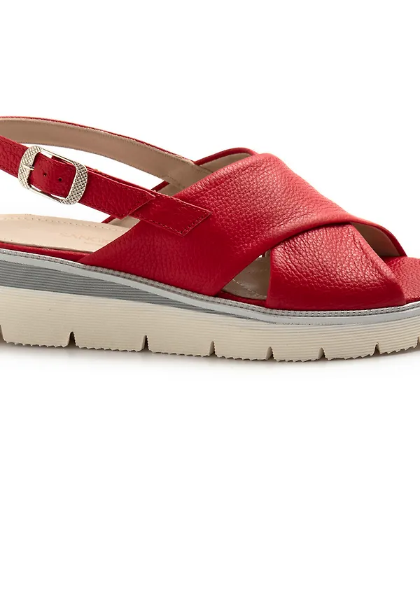 Sangiorgio Sandals Röd, Dam