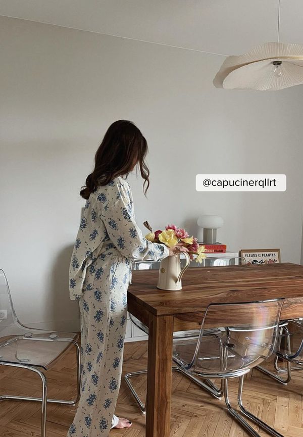 Sanna Jörnvik x NA-KD Pyjamasbyxor - Flower