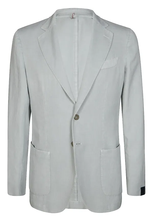 Santaniello enkelknäppt blazer - Blå