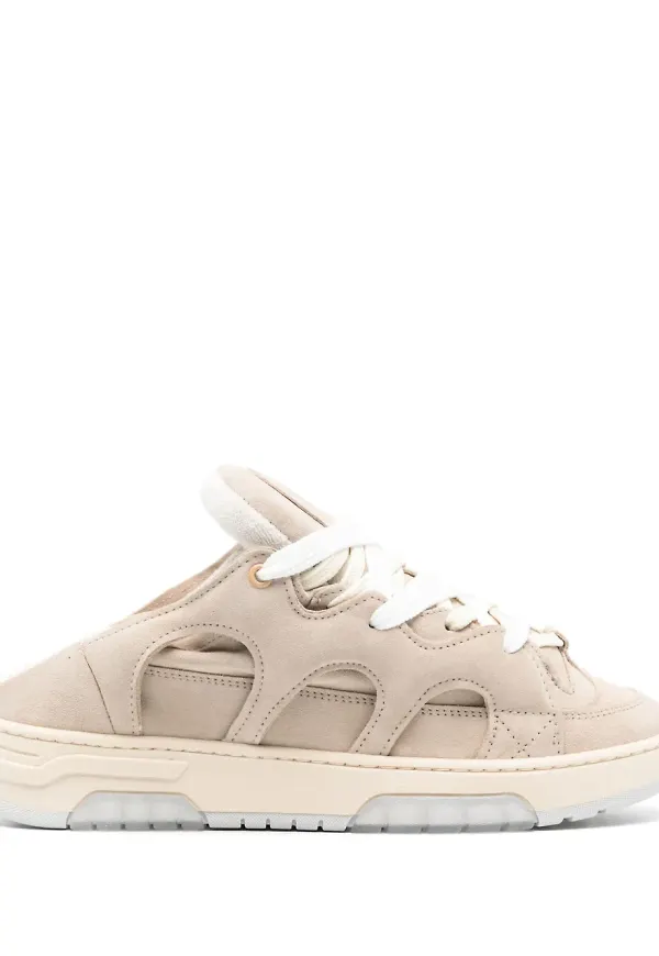 SANTHA tofflor med panel - Neutral