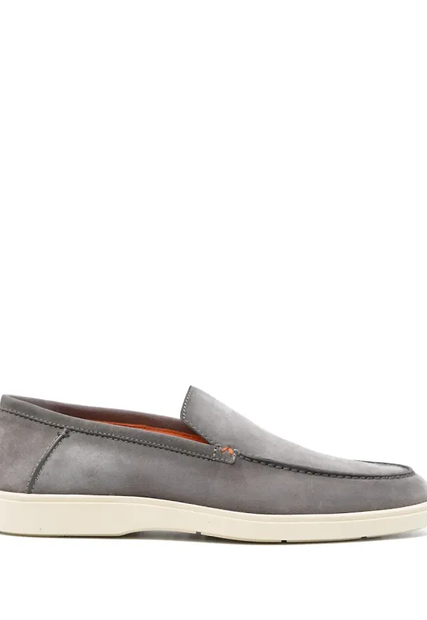 Santoni loafers med tonad effekt - Grå
