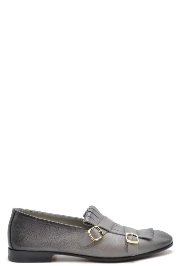 Santoni Slip On Shoes Grå, Dam
