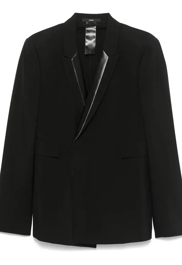 SAPIO Nº4Tux blazer - Svart