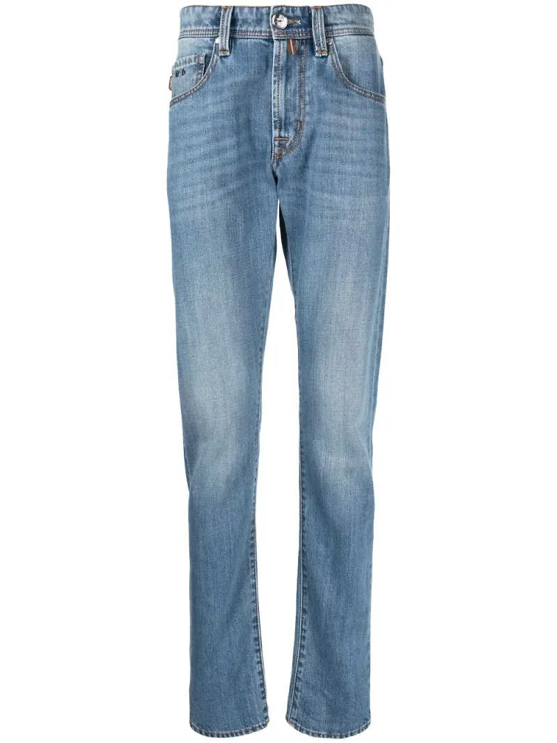 Sartoria Tramarossa straight-jeans - Blå