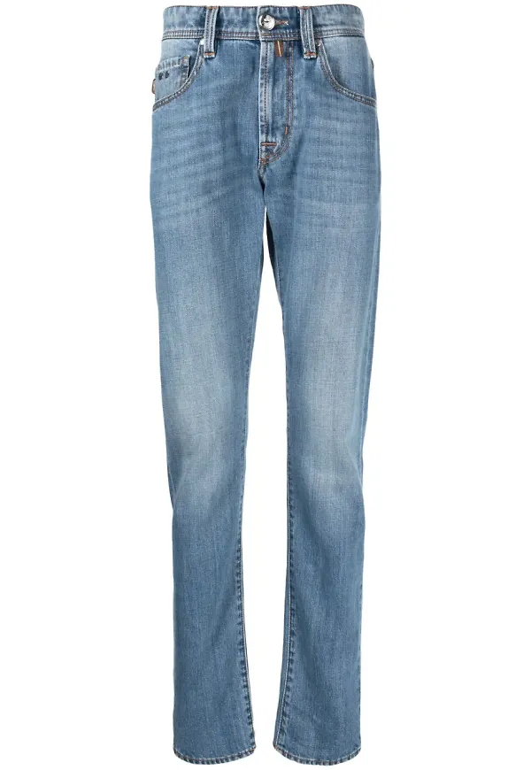 Sartoria Tramarossa straight-jeans - Blå