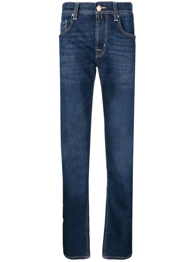 Sartoria Tramarossa straight-jeans - Blå