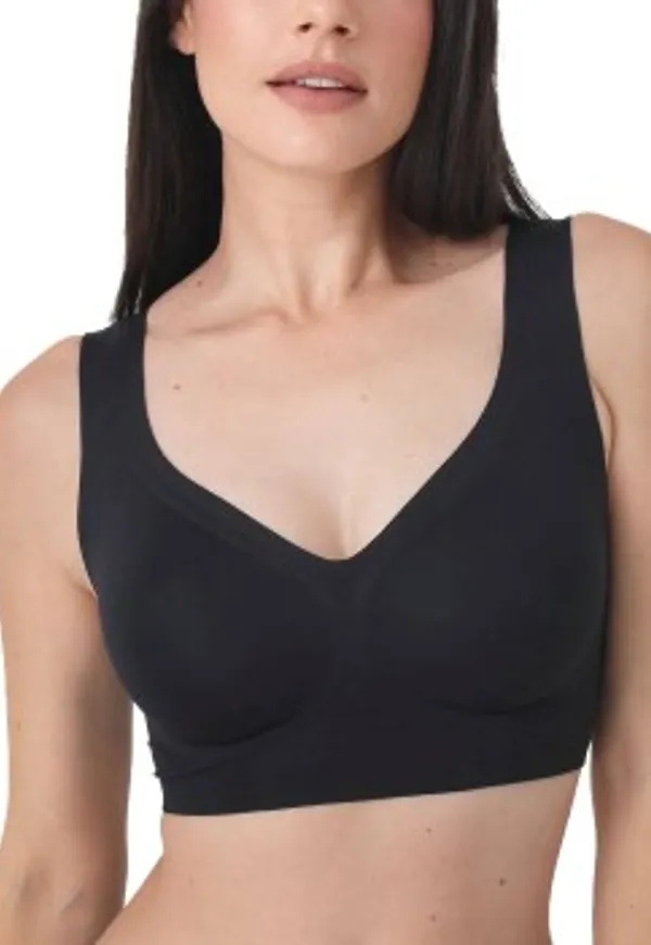 sassa BH Bonded Micro Bustier Svart Large Dam