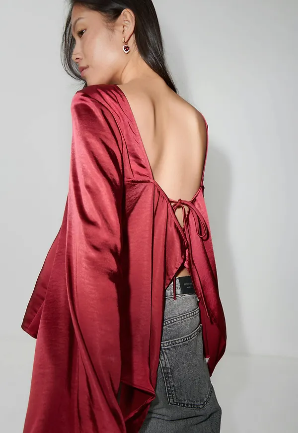 Satin blouse