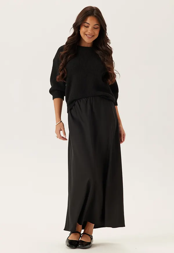 Satin Midaxi Skirt