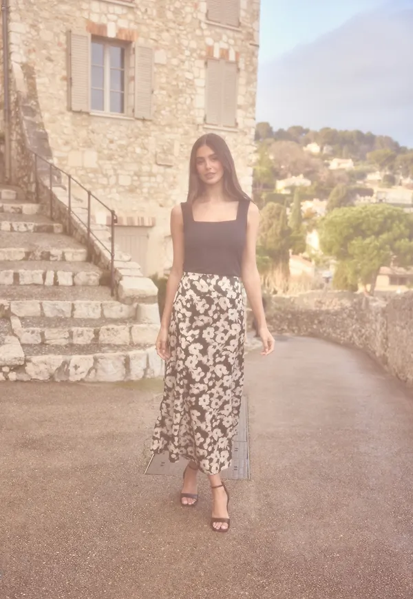 Satin Skirt