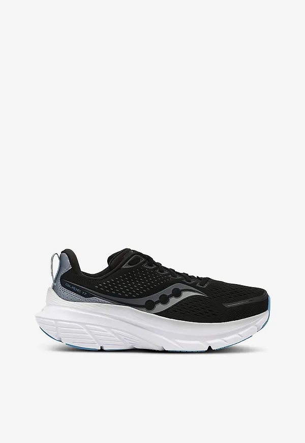 Saucony - Löparskor Guide 17 Wide - Svart