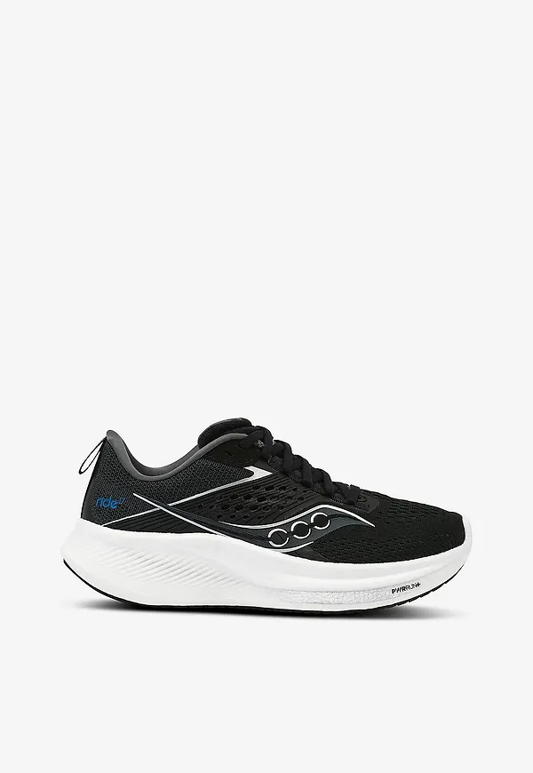 Saucony - Löparskor Ride 17 Wide - Svart