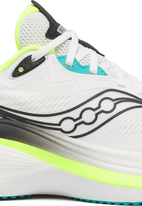 Saucony Men's Hurricane 26 White/citron