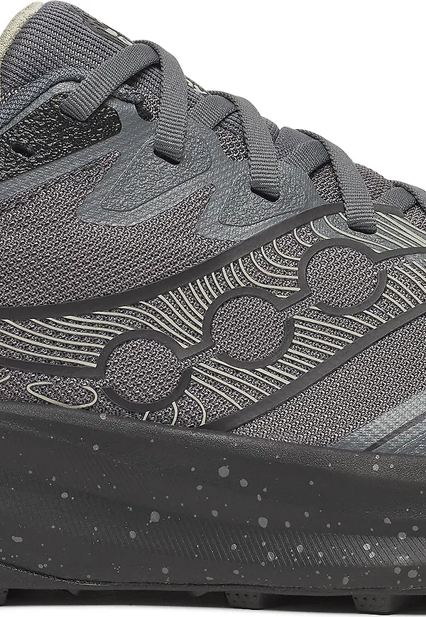 Saucony Men's Peregrine 16 Carbon/black